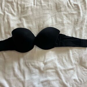 Victoria's Secret Black Strapless Bra